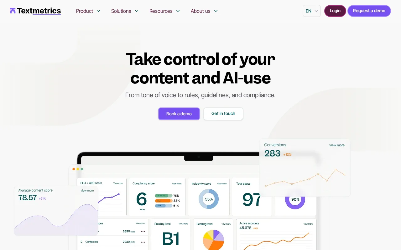 Textmetrics — preview