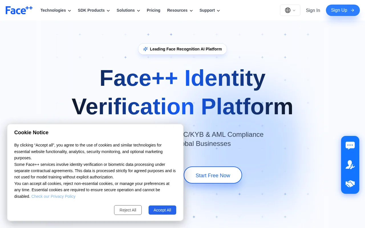 Face++ — preview
