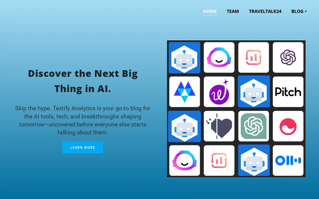 Textify AI — preview