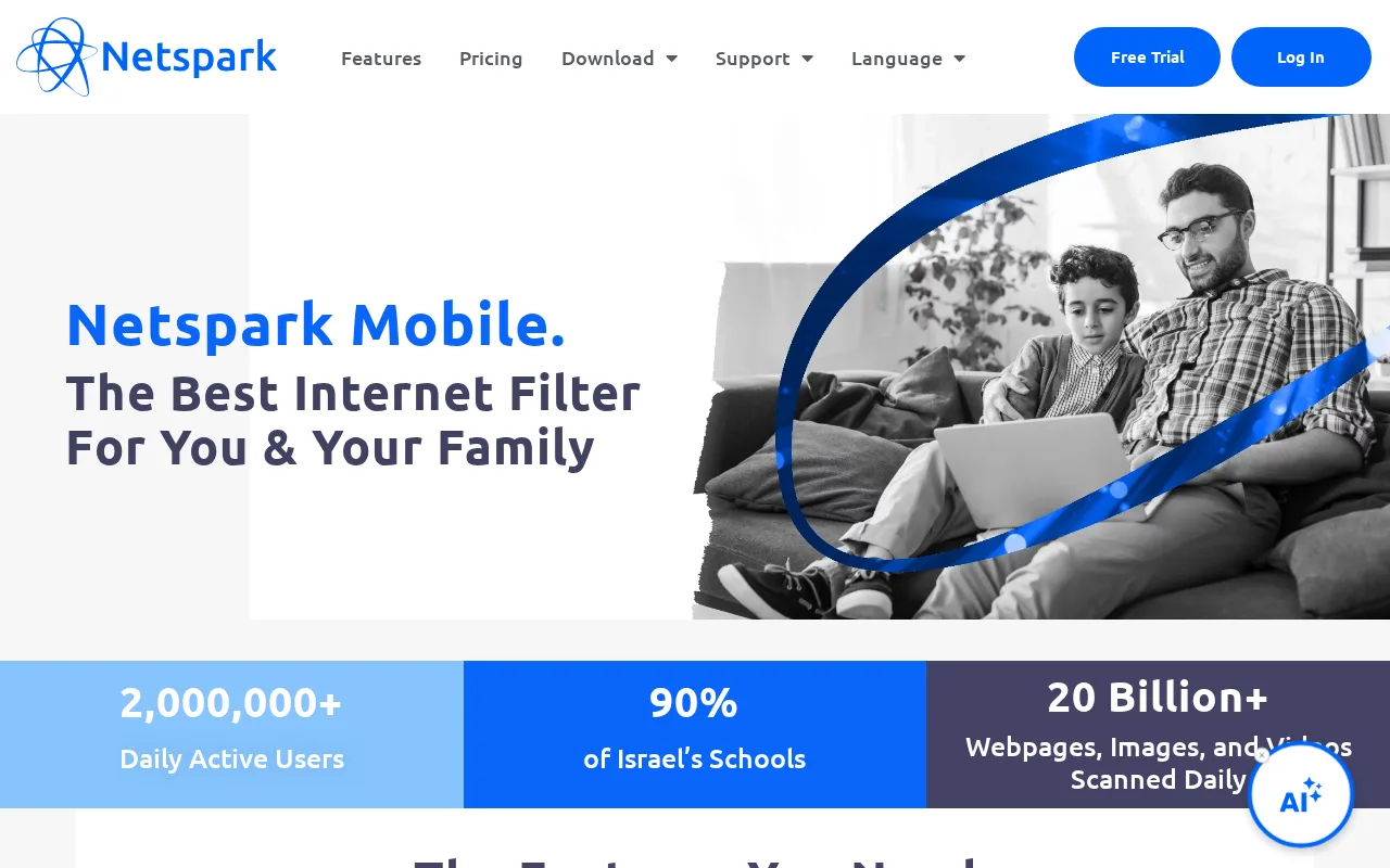 NetSpark Mobile — preview