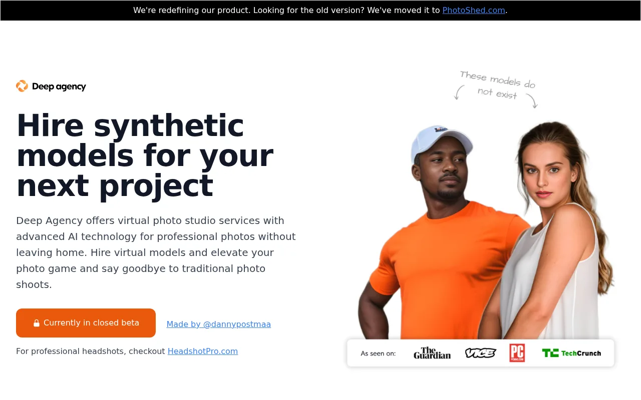Deep Agency — preview