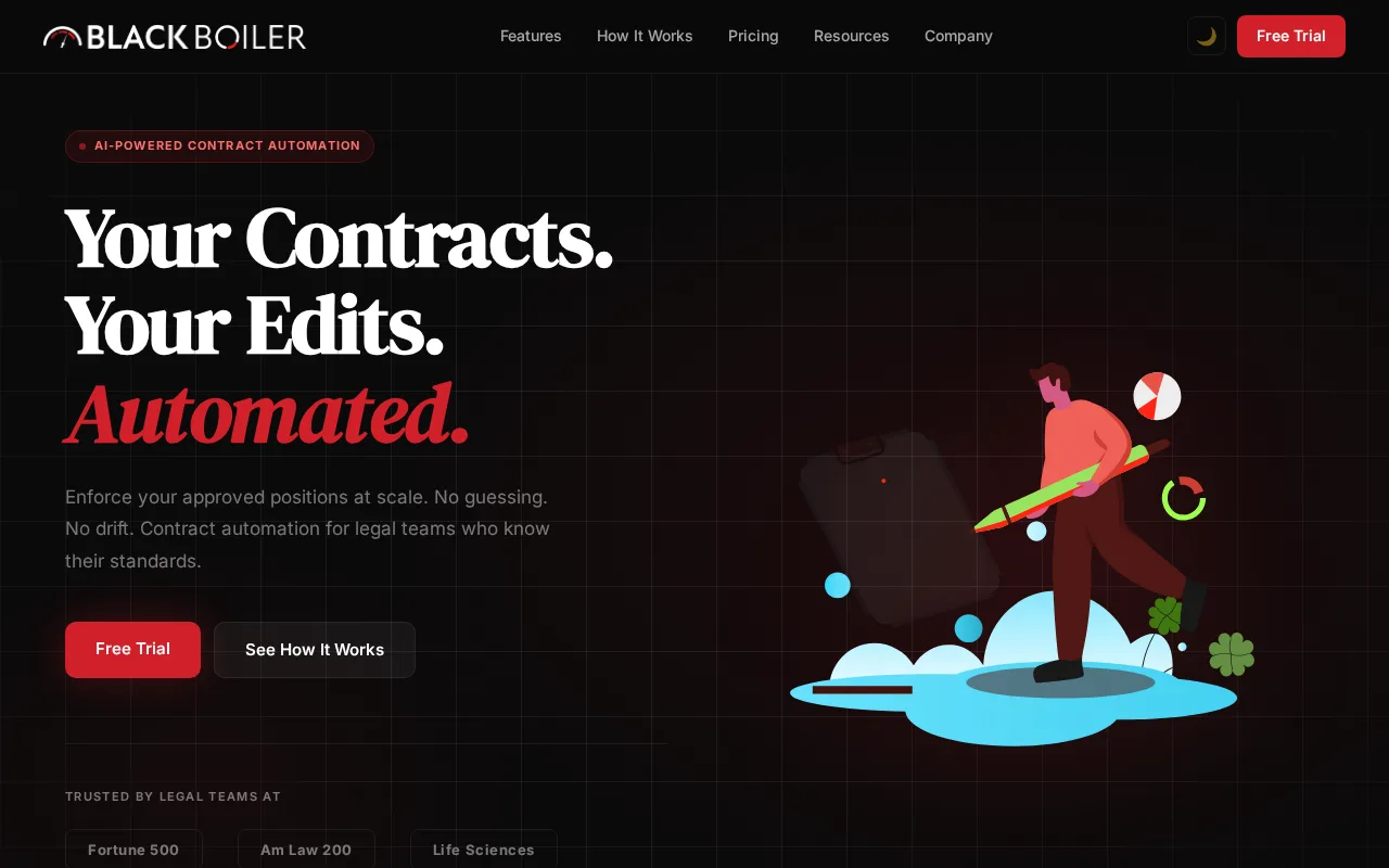 BlackBoiler — preview