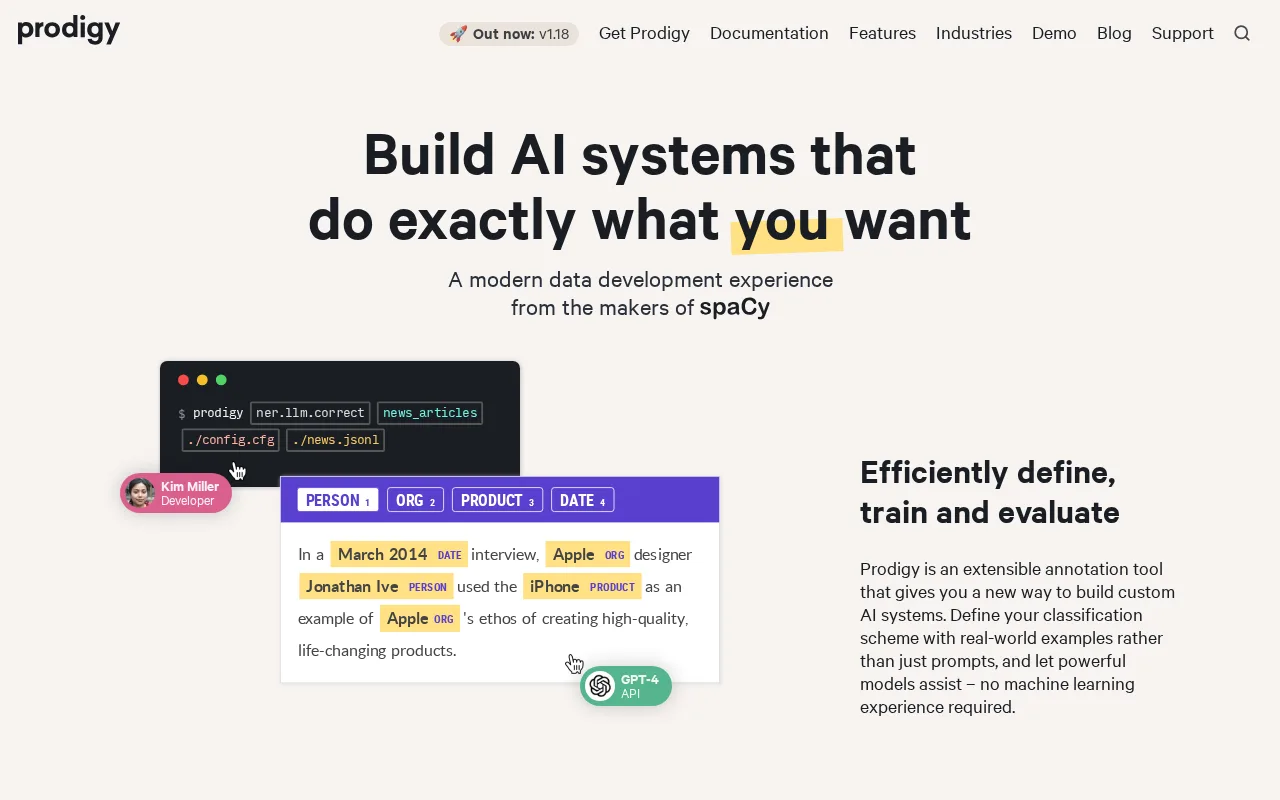 Prodi.gy — preview