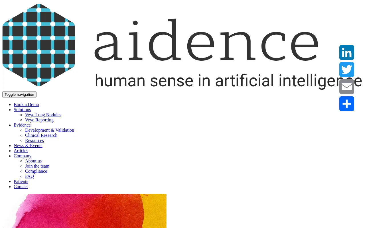 Veye (Aidence) — preview