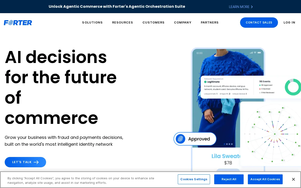 Forter Fraud Prevention — preview