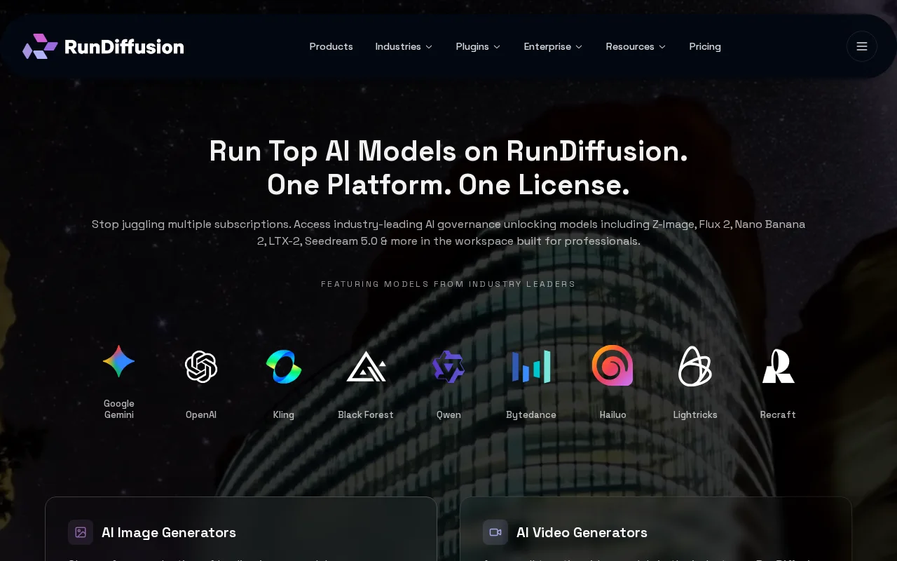 RunDiffusion — preview
