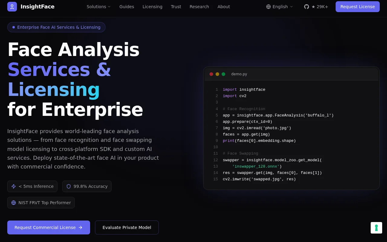 InsightFace — preview