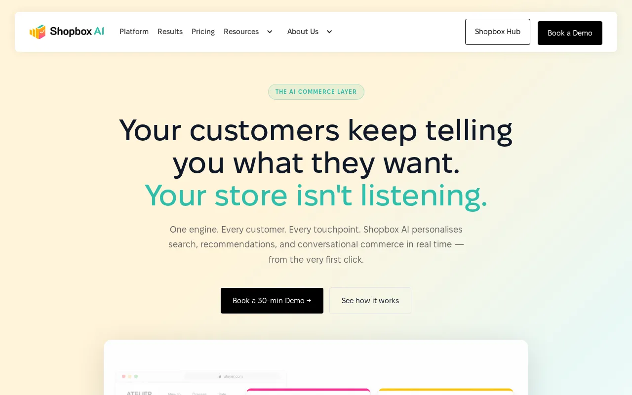 Shopbox AI — preview