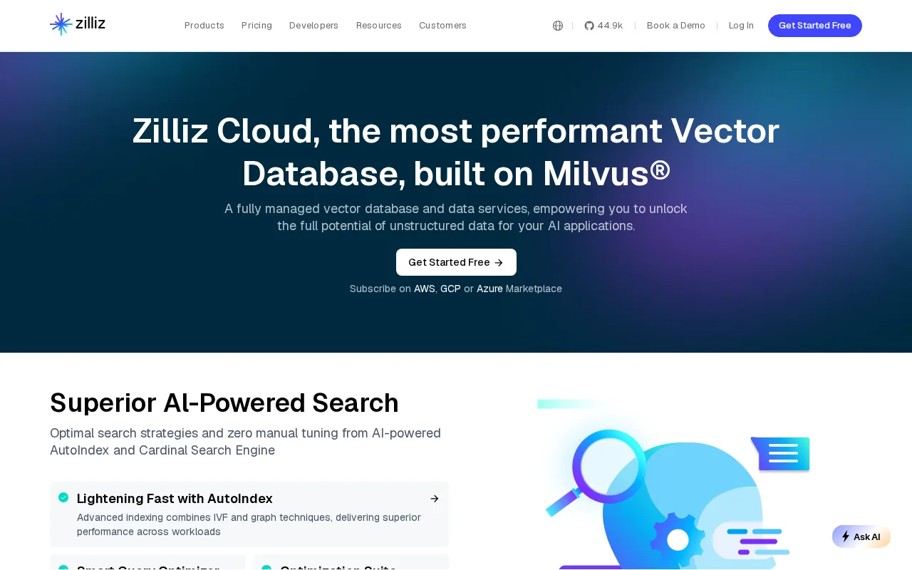 Zilliz Cloud — preview