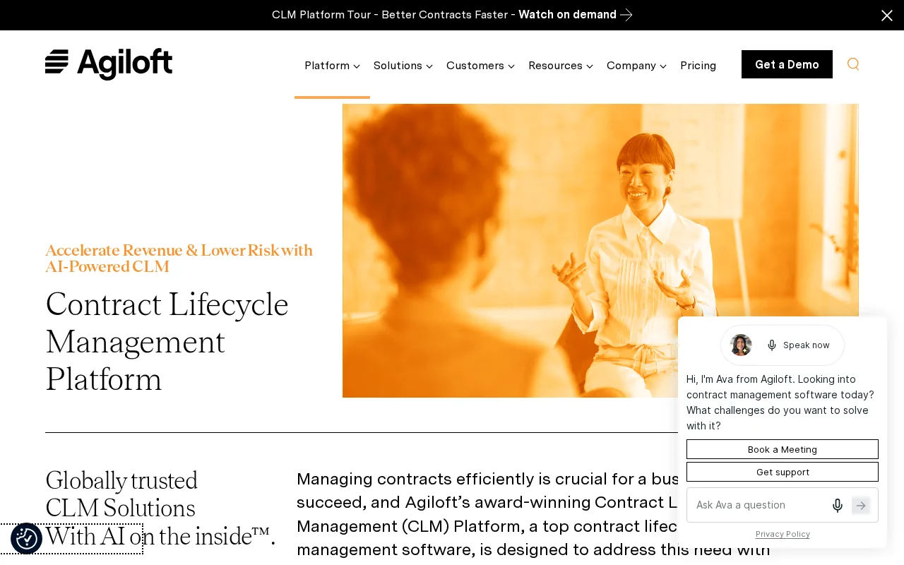 Agiloft Contract Management Suite — preview