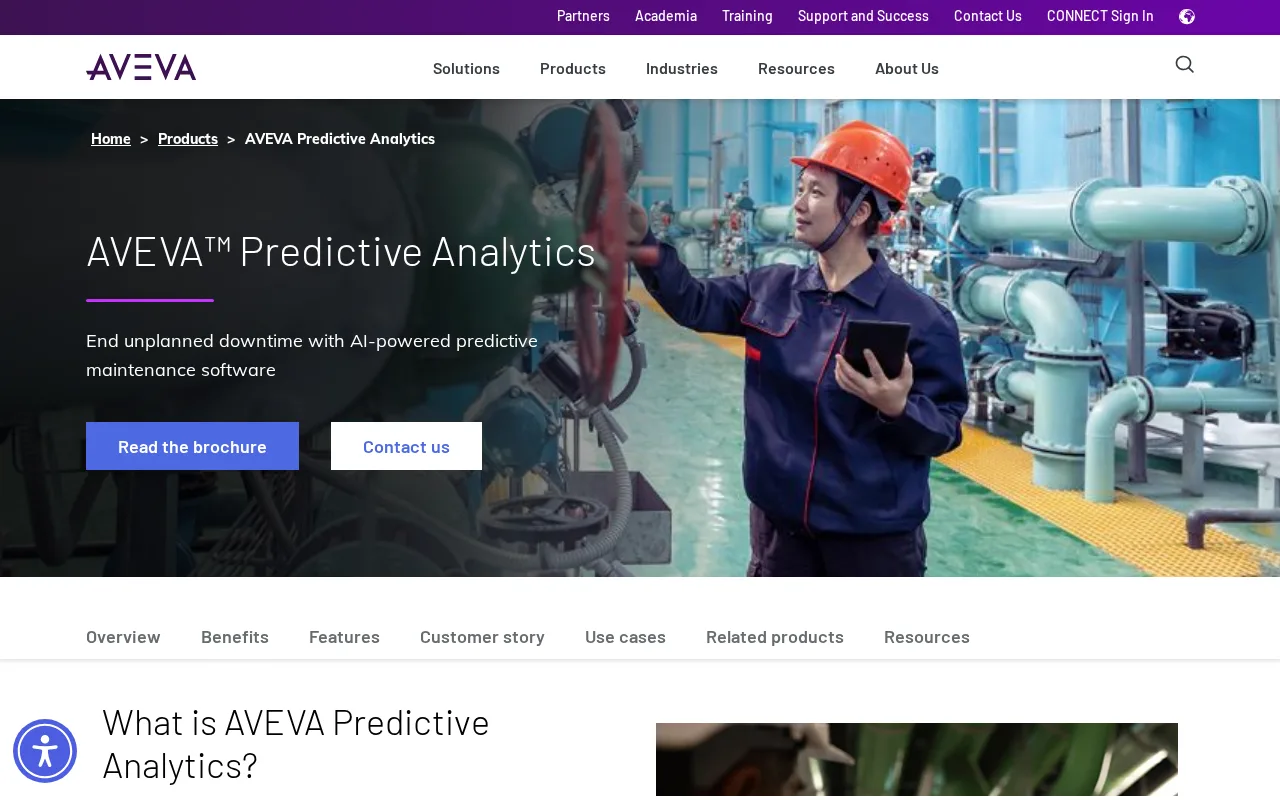AVEVA Predictive Analytics — preview