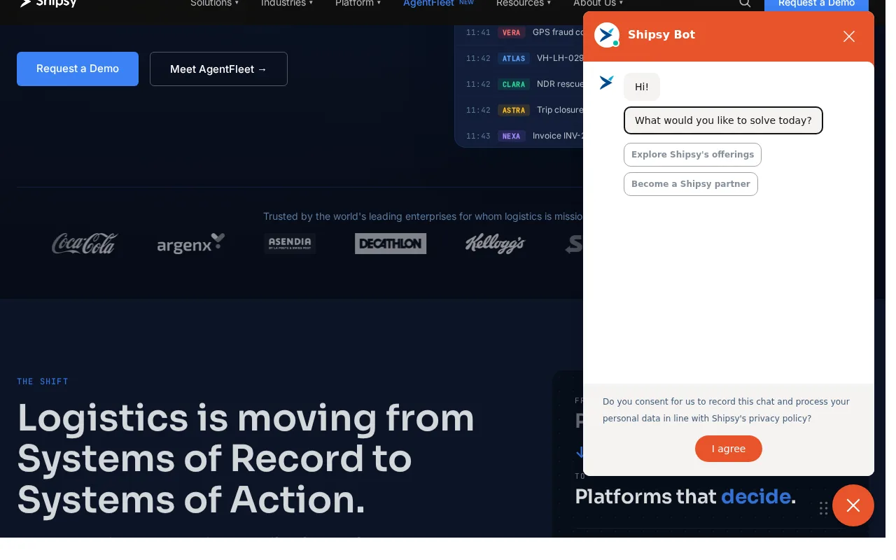 Shipsy — preview