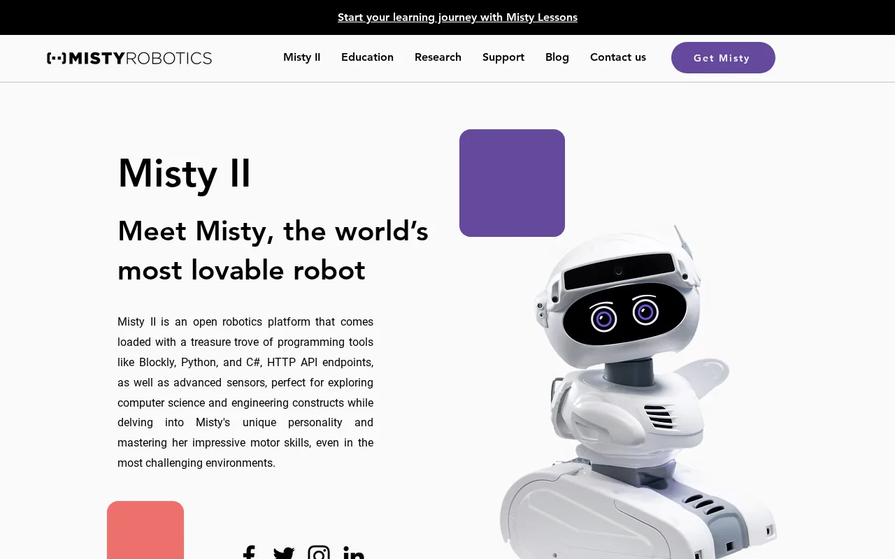 Misty Robotics Misty II — preview