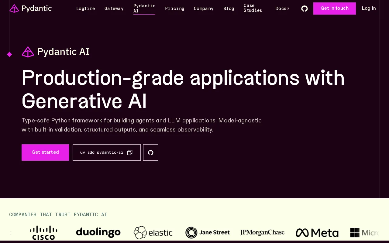 Pydantic Ai — preview