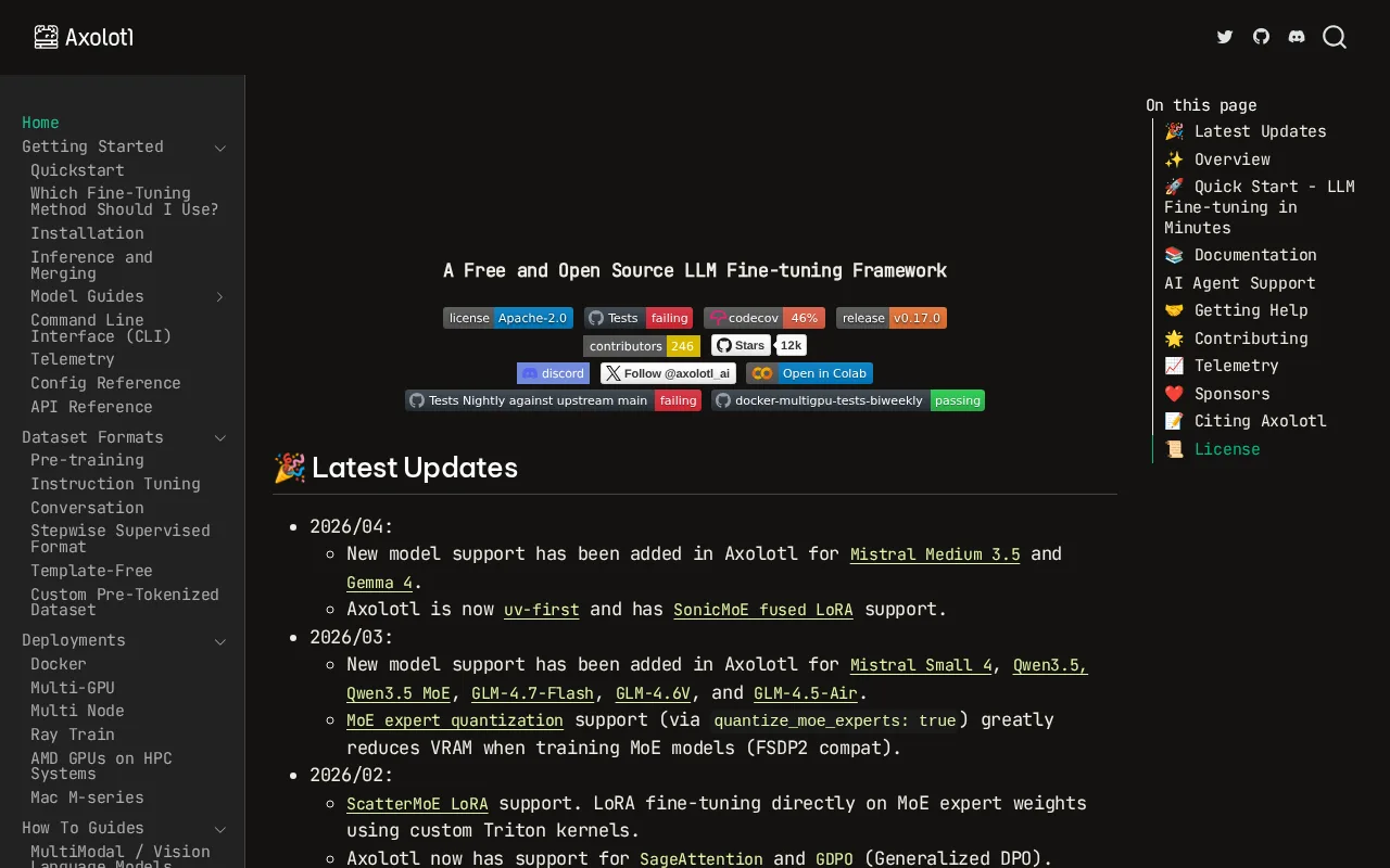 Axolotl — preview