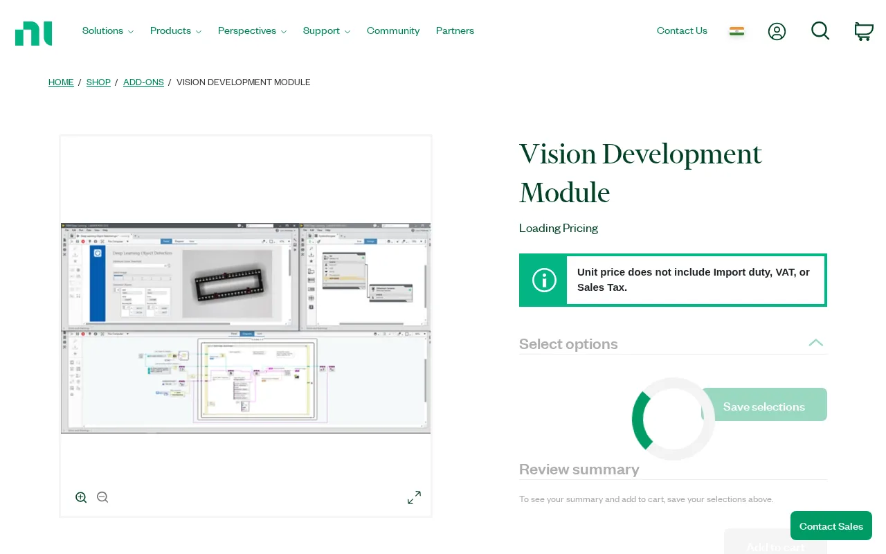 Vision Development Module — preview