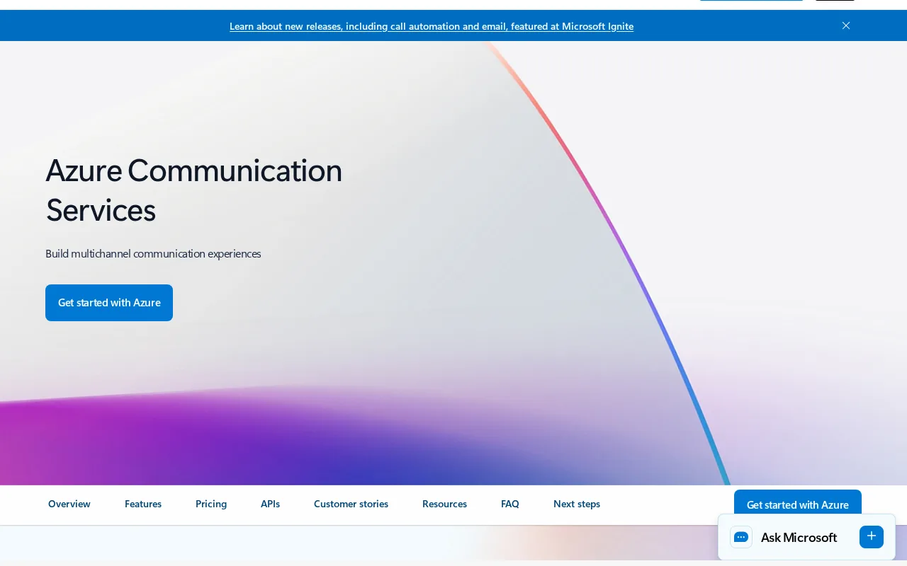 Microsoft Azure Communication Services - Speech SDK — preview