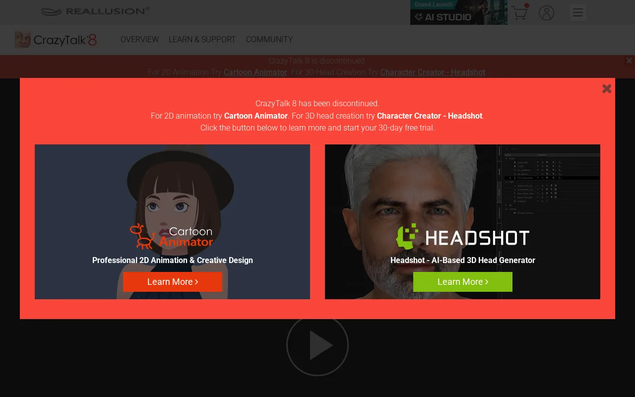 Reallusion CrazyTalk — preview