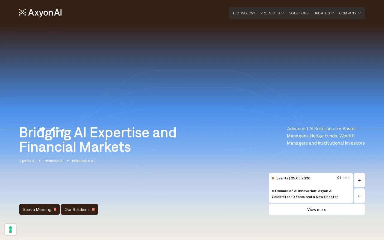 Axyon AI — preview