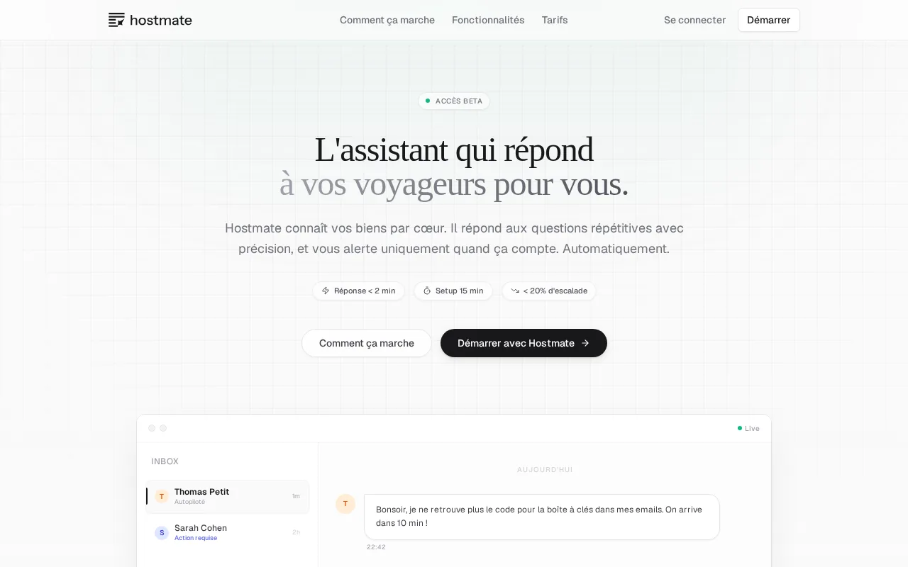 HostMate AI — preview
