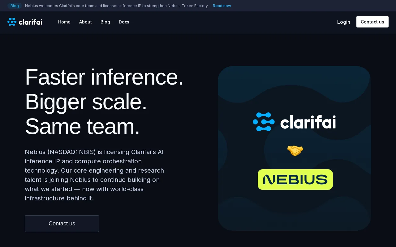 Clarifai Custom Models — preview