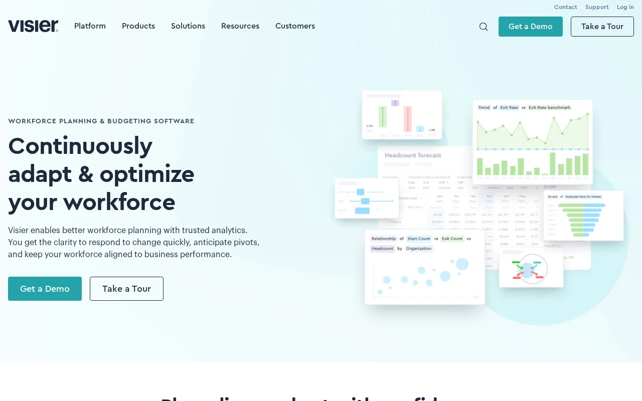 Visier Workforce Planning — preview