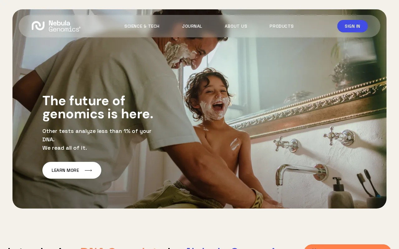 Nebula Genomics — preview