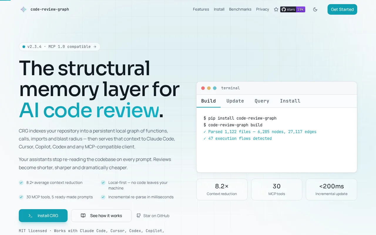 Code Review Graph — preview