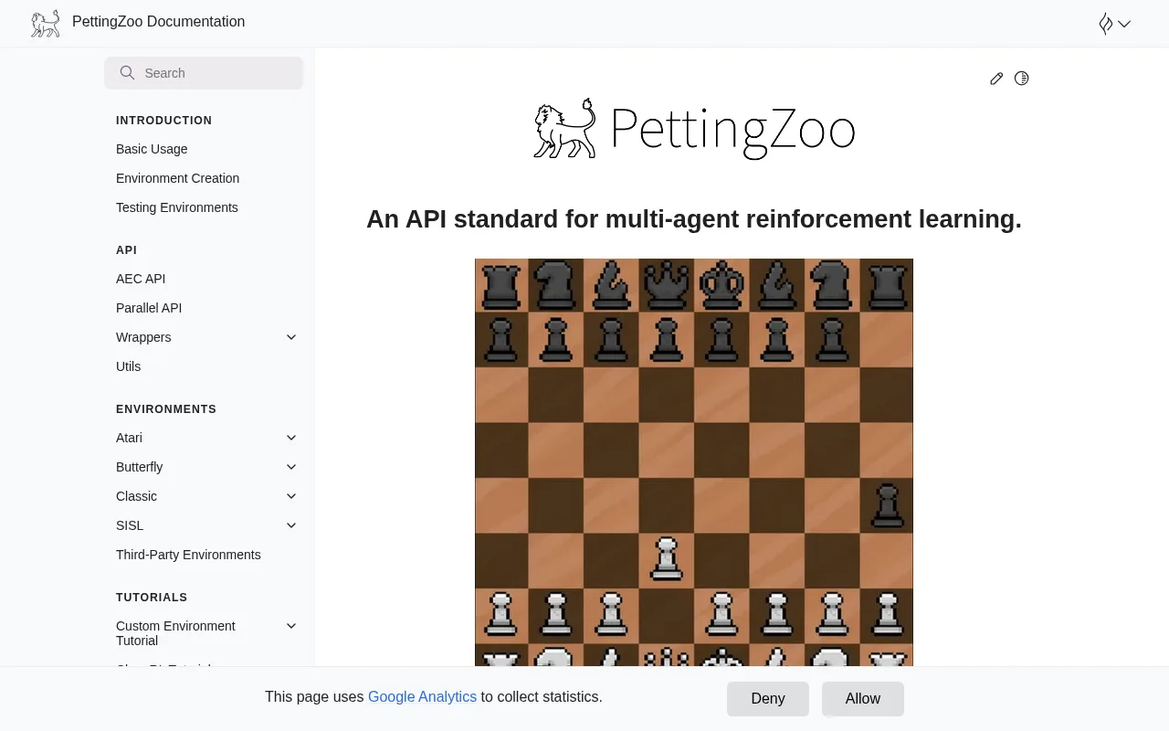 PettingZoo — preview