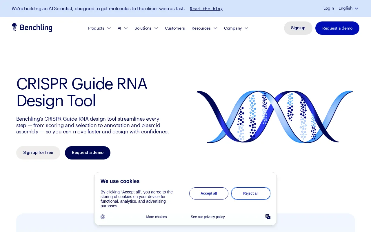 Benchling CRISPR Tools — preview