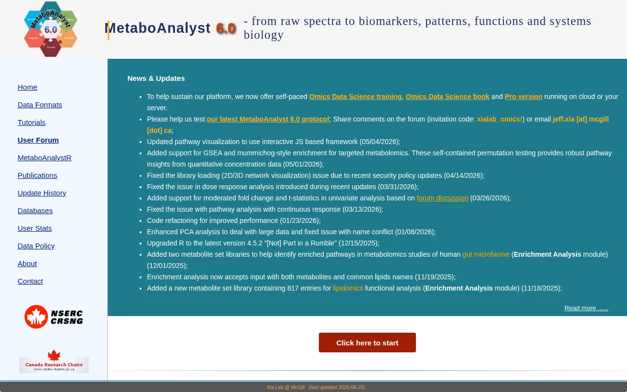 MetaboAnalyst — preview