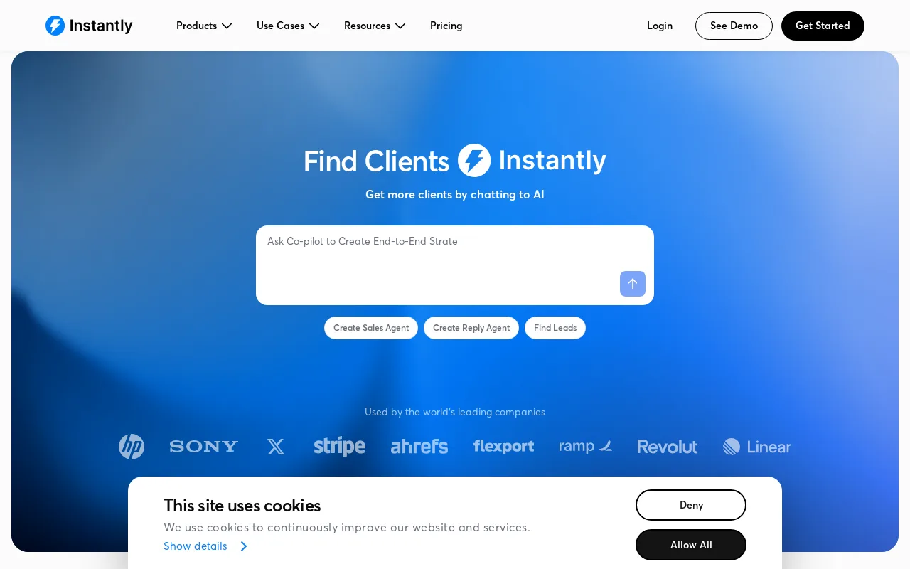 Instantly — preview