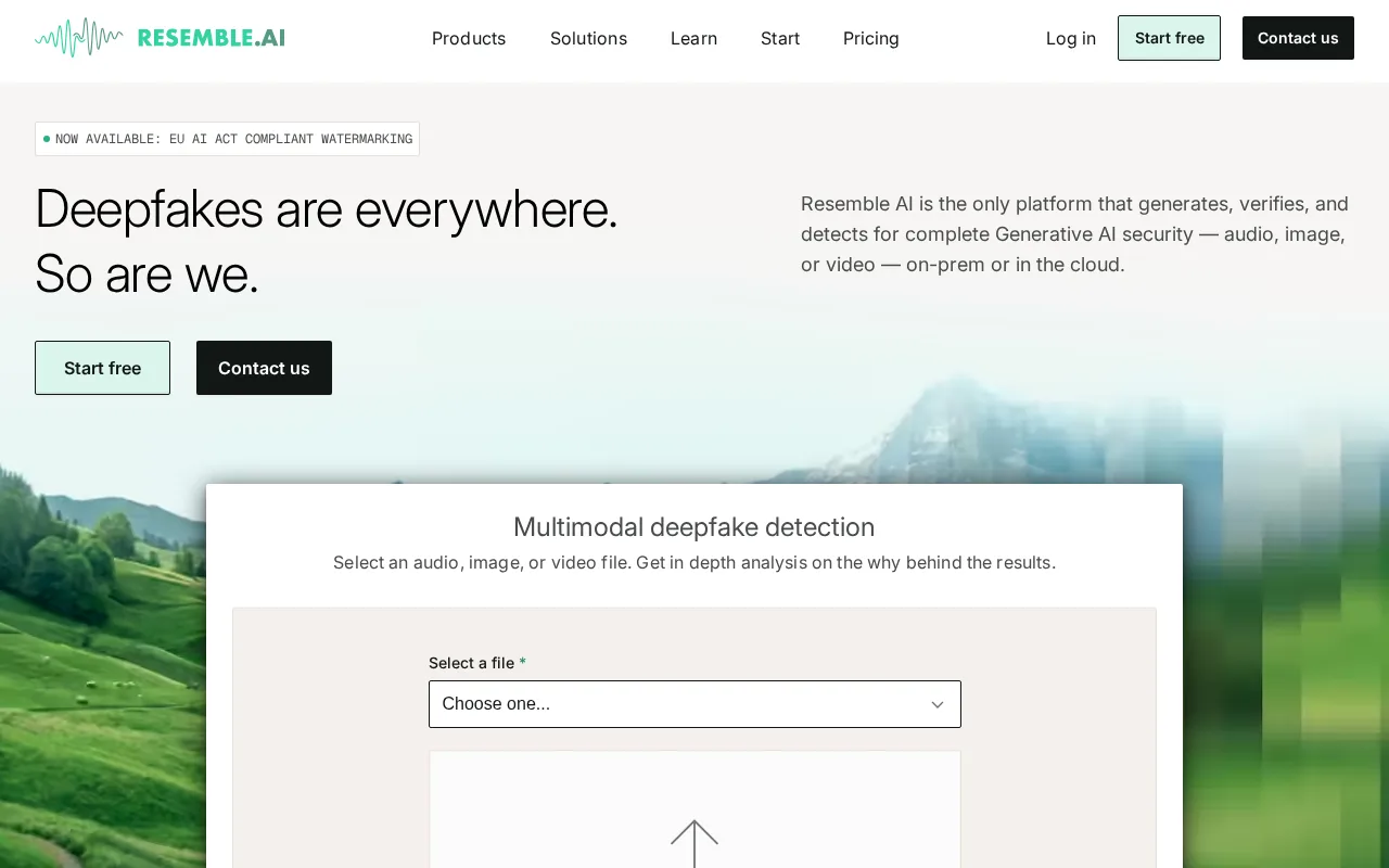 Resemble AI — preview