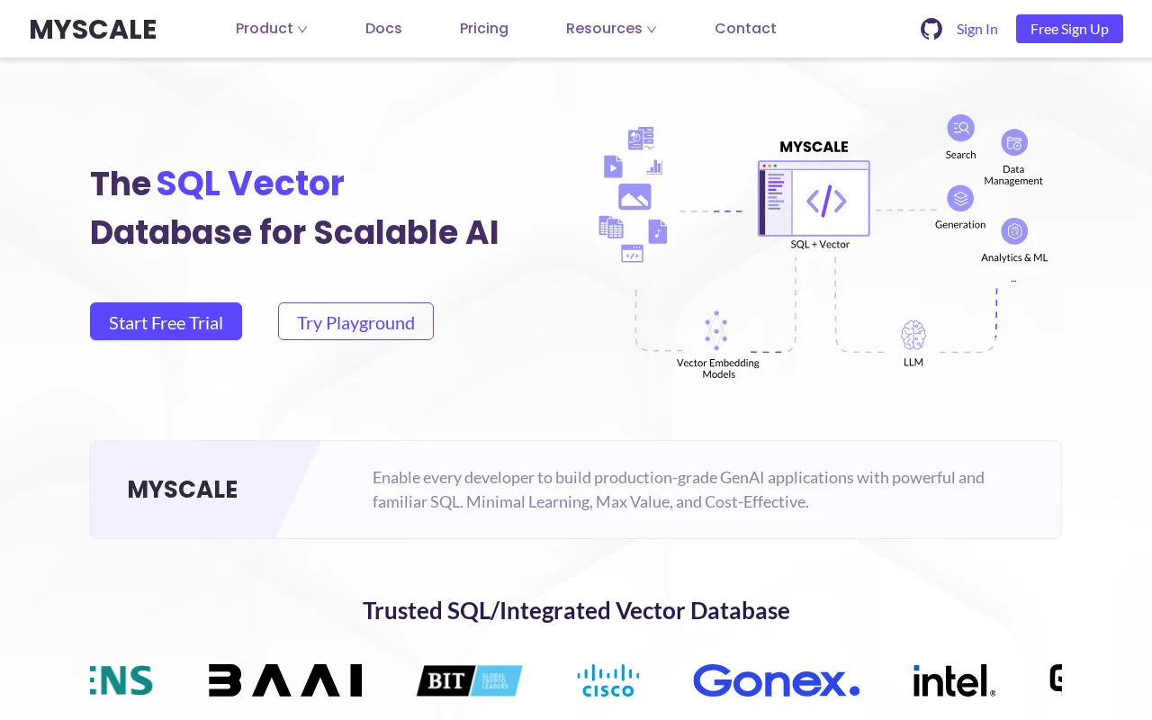 MyScale — preview