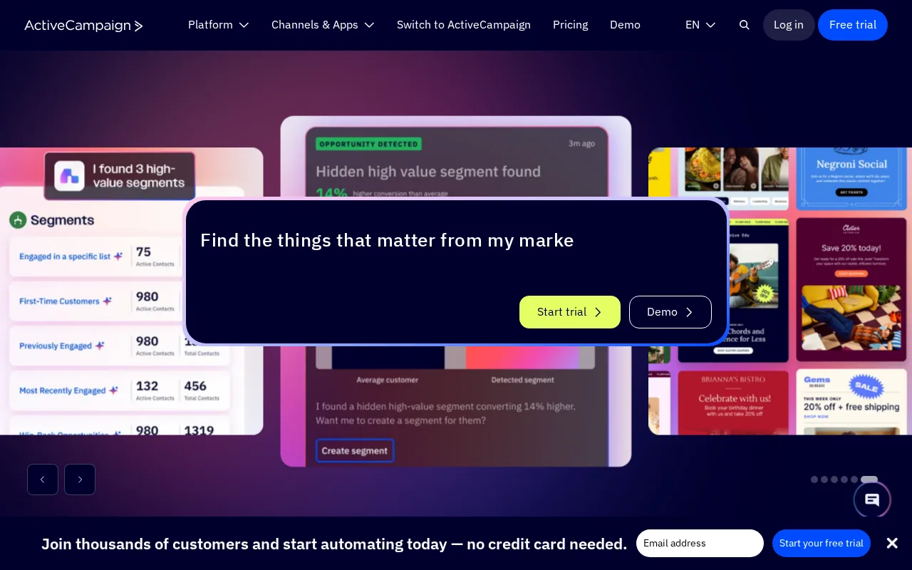 ActiveCampaign — preview
