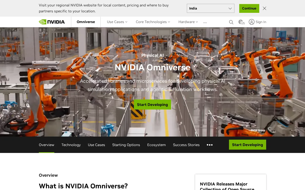 NVIDIA Omniverse — preview