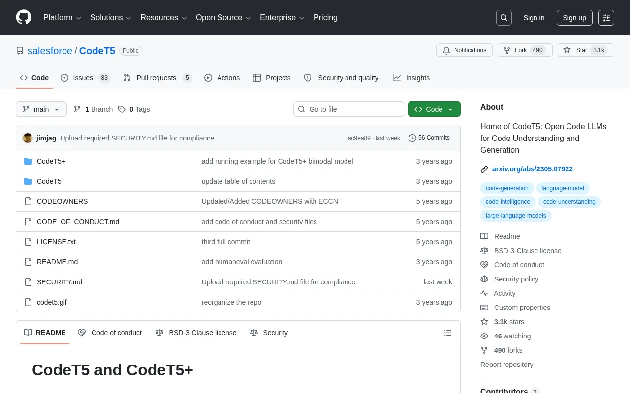 CodeT5 — preview