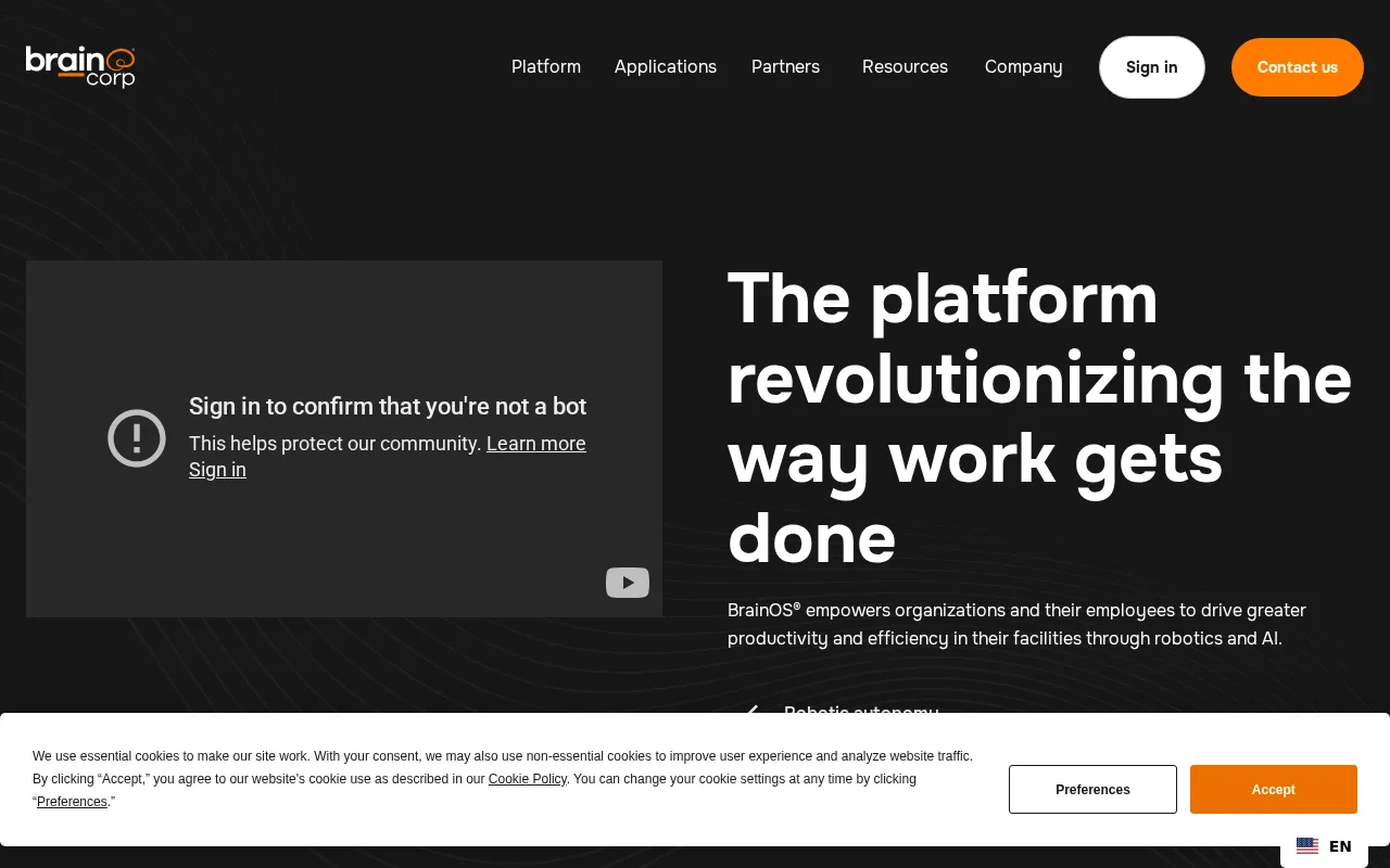 BrainOS AI Framework — preview