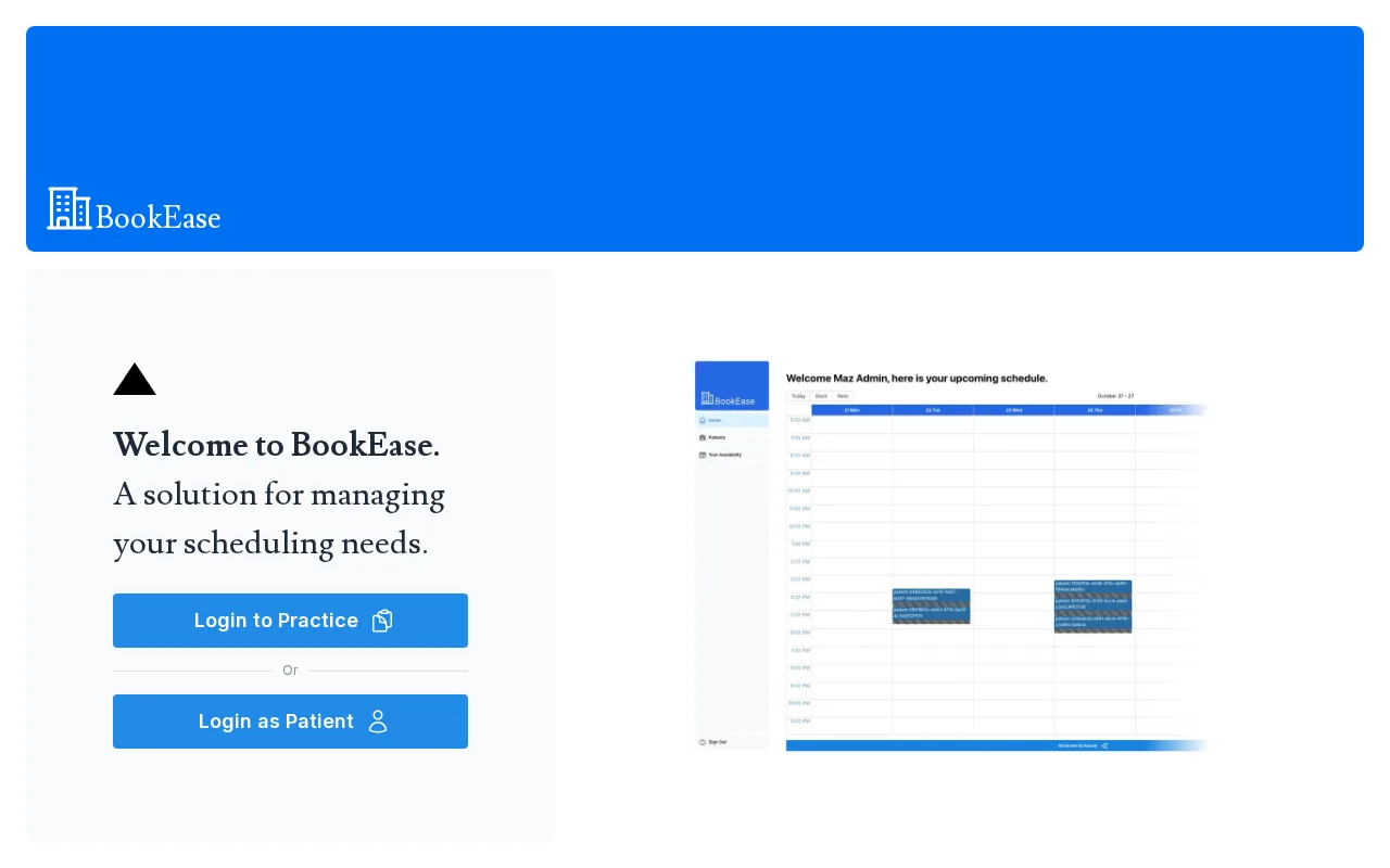 BookEase AI — preview