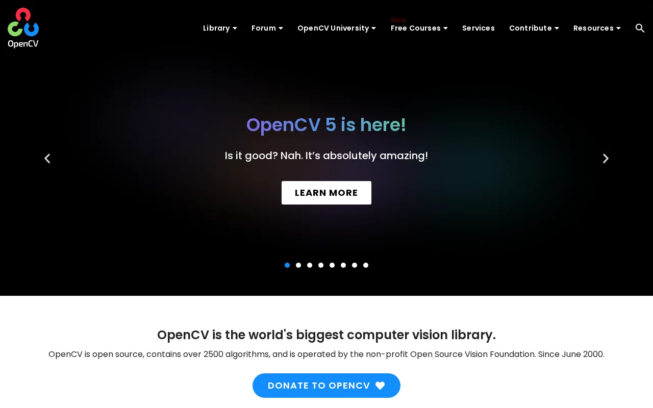 OpenCV — preview