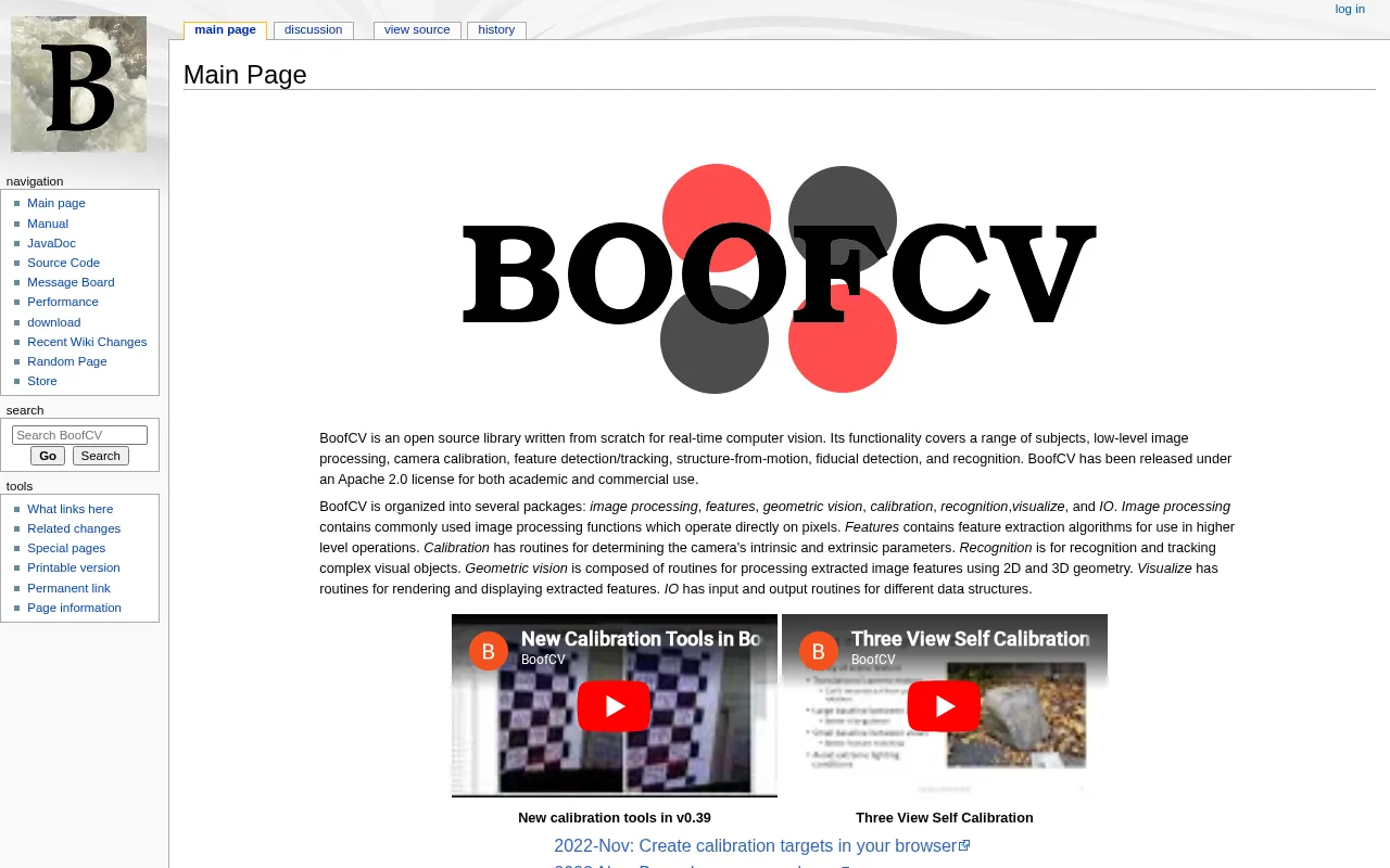 BoofCV — preview