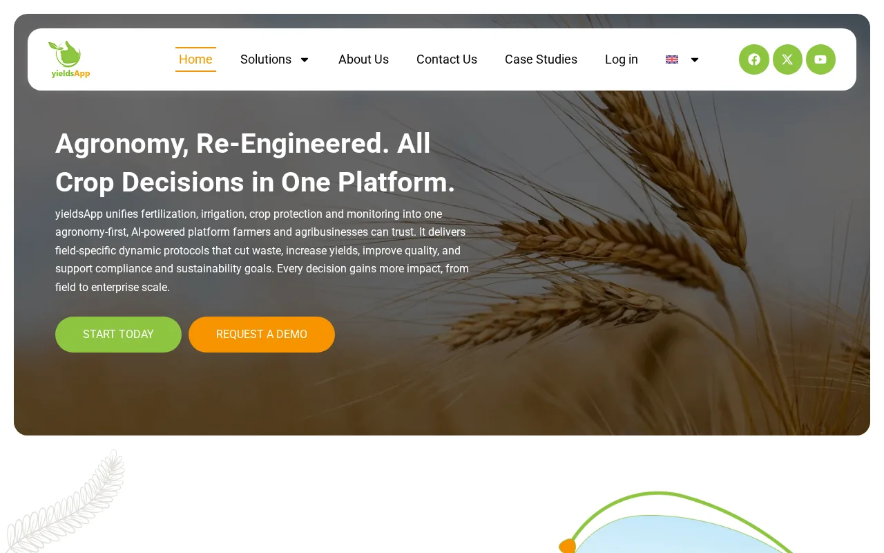 yieldsApp — preview