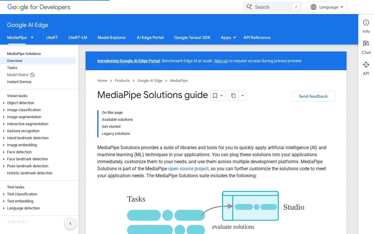 MediaPipe — preview