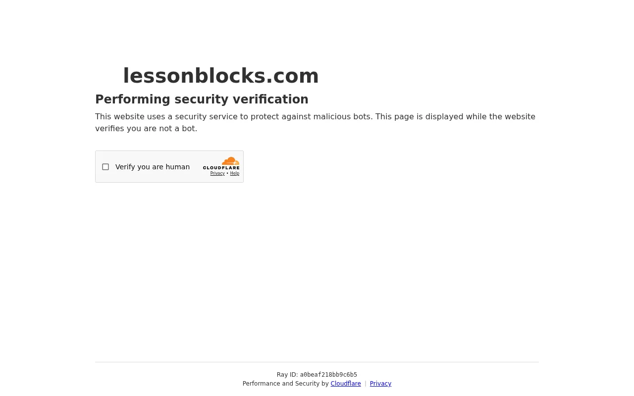 LessonBlocks — preview