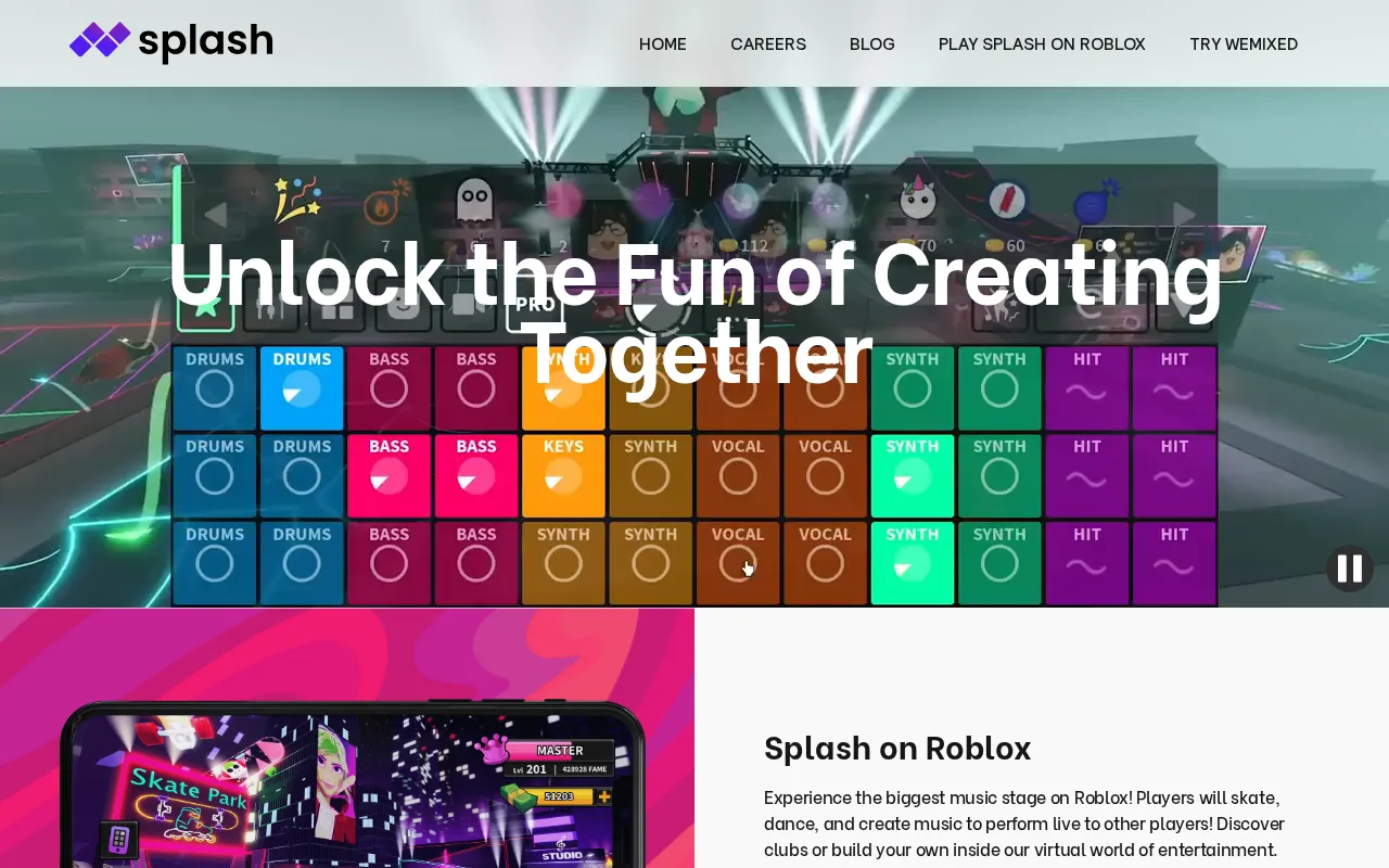 Splash — preview