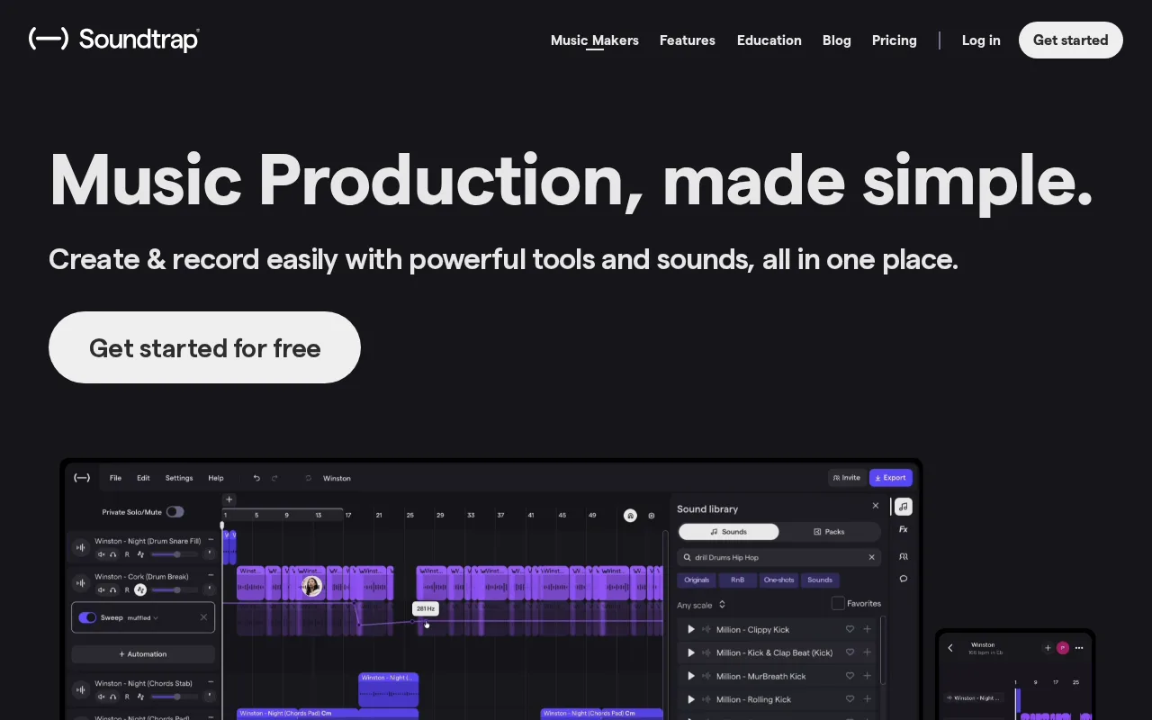 Soundtrap — preview